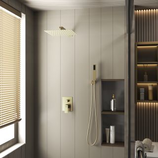 Душевая система DQ Bayern.Liszt DA1515707A04 матовое золото